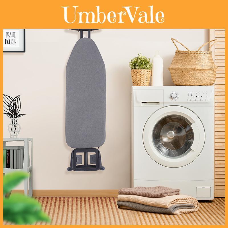 Iron Wall Mount Double Hook For Ironing Board And Garment Storage Home Office