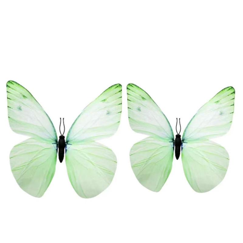 Children's Pink Butterfly Dance Ring Finger Prop with Headwear