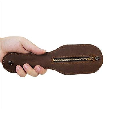 Männer Leder Geldbörse Outdoor Utility Selbstverteidigung Multi-Tool Brieftasche Frauen