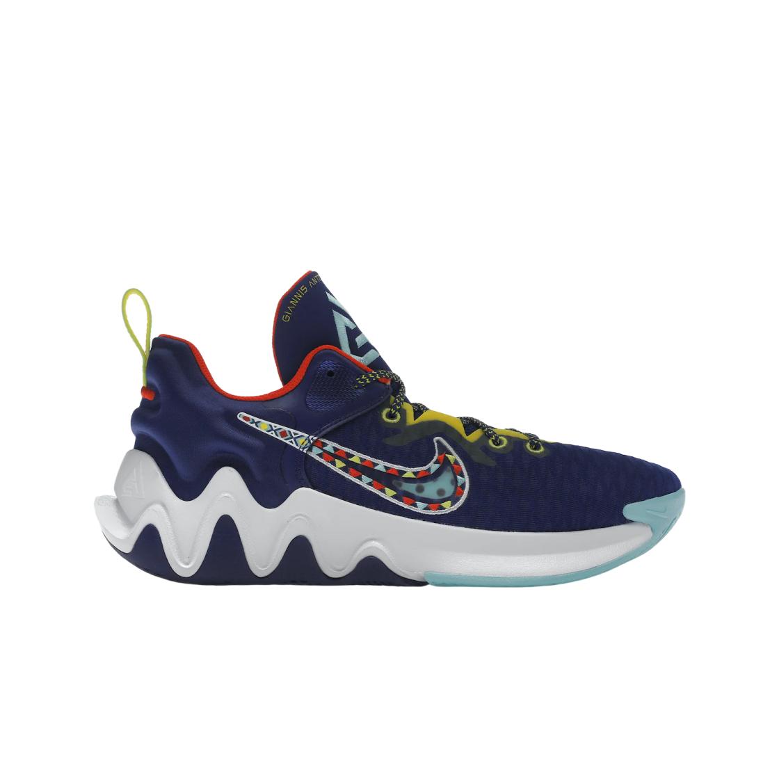 

Мужские кроссовки Nike Giannis Immortality Deep Royal Blue Yellow Strike DH4470-400