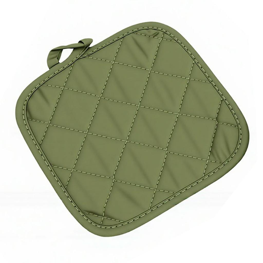 Oven Mitts Pot Holders Set Heat Proof Cotton Non Slip Kitchen Oven Gloves with Hanging Loop for Cooking Grilling