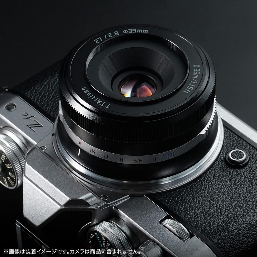 TTArtisan AF 27mm Prime Lens Nikon Z Interchangeable Lens for Mirrorless and Portrait Meisho Optical f/2.8 Z-Mount APS-C (2-Year Manufacturer's
