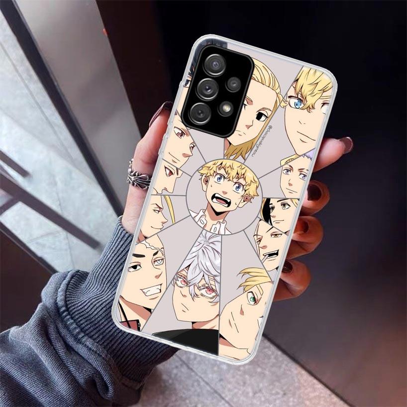 Tokyo Avengers Anime Phone Case For Samsung Galaxy A52 A51 A50S A42 A32 A22 A12 A02S A72 A71 A41 A31 A21S A70 A40 A30S A20E A10S