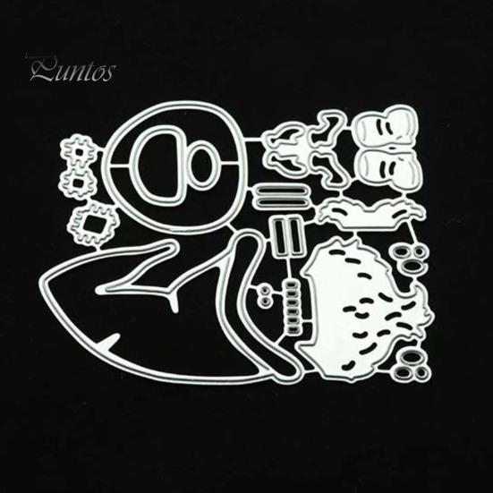 Weihnachten Weihnachtsmann Stanzformen DIY Scrapbook Papierkarten Foto Handwerk Schablone Form