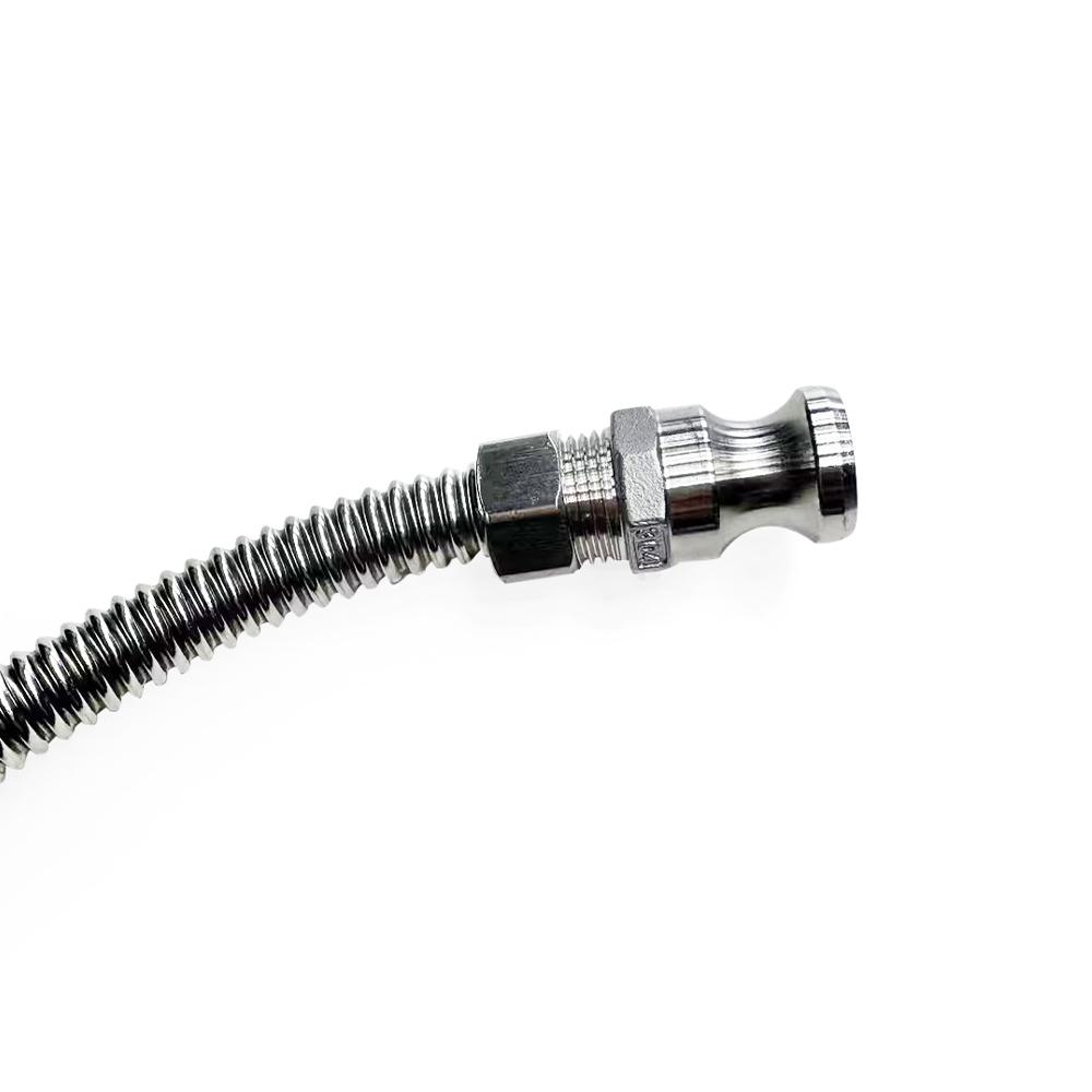 kegland 40/80cm Stainless Flexi Arm Kits 1/2inch Type F Camlock Beer Keg Accessories Homebrew Bar Tools