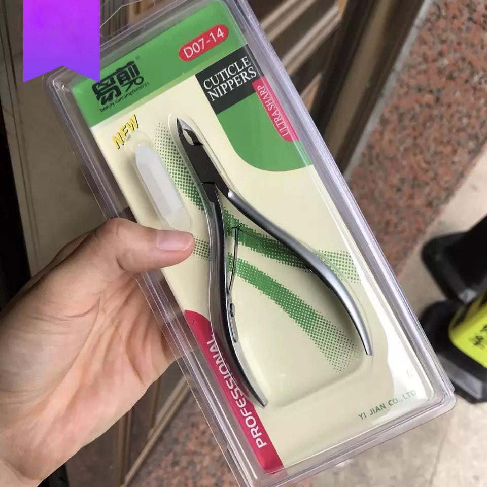 Vietnam Easy Cut D07-12 Stainless Steel 3MM Cuticle Nipper for Precise Nail Art