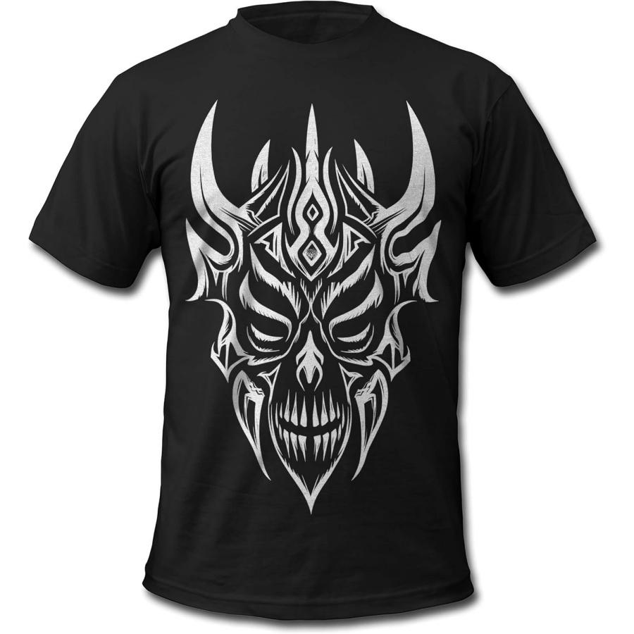 

Bands and Bones The Tribal Skull 1 Gothic Rockwear Men s T-Shirt XXXXXL різнокольоровий