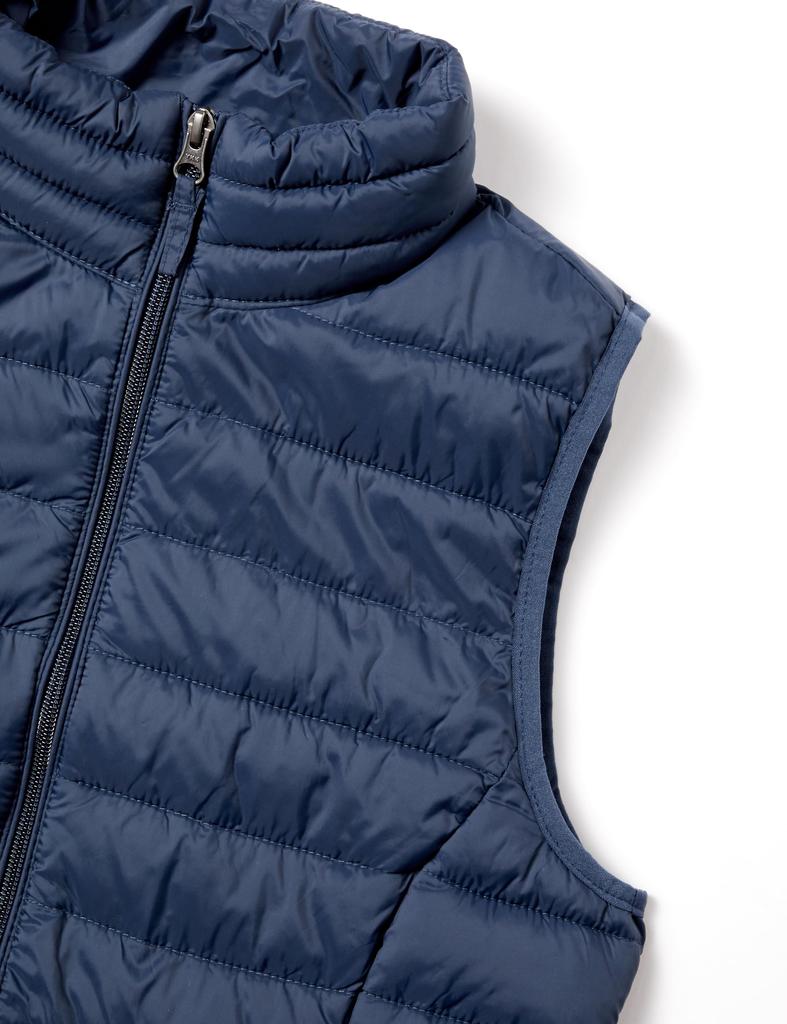 Amazon Essentials Lightweight, Packable, Waterproof Puffer Vest, Women's, Navy, Size 2XL