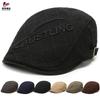 Autumn and Winter Retro Beret Women's Casual Men's Cap Sun Protection Sunshade British Spring and Autumn Forward Hat