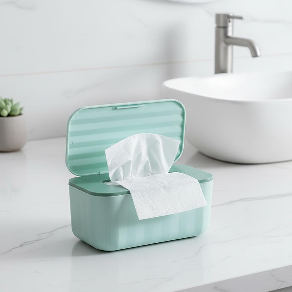 

Large Capacity Wet Wipes Box Sealed Lid Household Storage Dispenser Home Kitchen Baby Care Convenient Cleaning Supplies