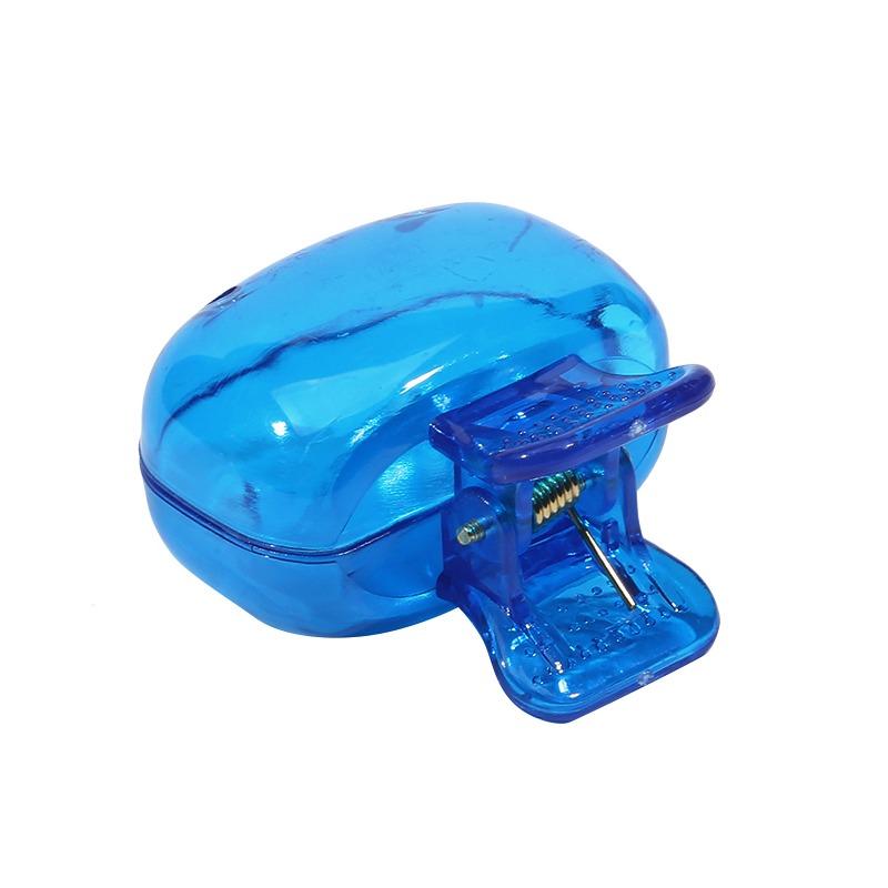 

5/10/15/20 шт. Дорожные защитные колпачки для зубных щеток, Защитные колпачки для зубных щеток, Чехол-контейнер для щеток, Защитный портативный зажим для дома 5Pcs синий