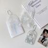 Love Heart Pendant Photocard Holder Snowflake Idol Card Display Protector  School Stationery