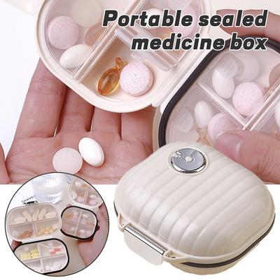 Pill Case Portable Pill Box Organizer Medicine Tablet Storage Dispenser Case