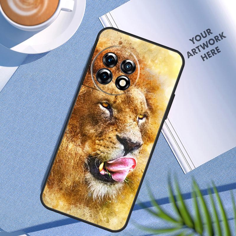 Ferocious Lion Case For OnePlus Nord CE 5 3 4 Lite N20 N30 OnePlus 15 13 12 11 10T 13T 13R 8 9 10 Pro Cover