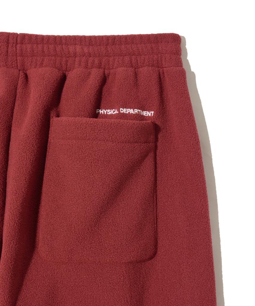 Beoteopeullaiseupocheuweeo Active Fleece Pants Burgundy