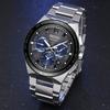 SEIKO ASTRON Solar Quartz Movement Titanium Strap Watch Men's Watches Black Dial SSH119J1