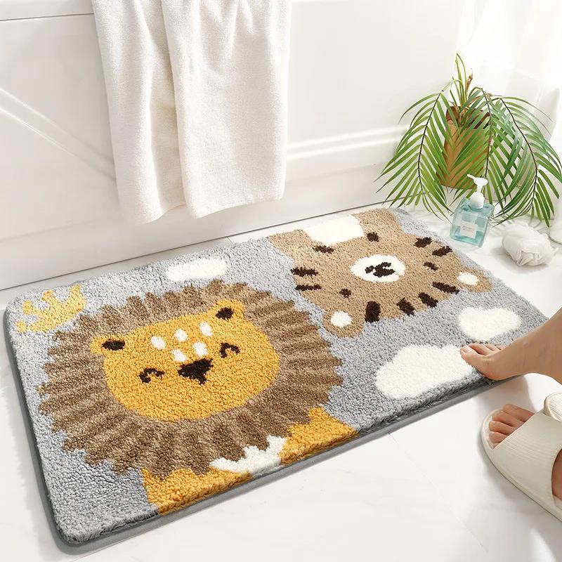 Bedroom Carpet Home Cat Feels Carpet Cartoon Imitation Cashmere Bay Window Living Room Pad Rugs for Bedroom RABYTYJ01