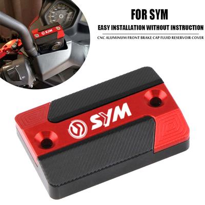 For SYM CRUISYM 300 GTS 300i GTS300i JOYMAX Z300 Motorcycle Accessories CNC Aluminum Front Brake Fluid Reservoir Tank Cover