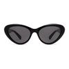 Gucci Side Logo Cat Eye Sunglasses Women sunglasses Black GG1170S001