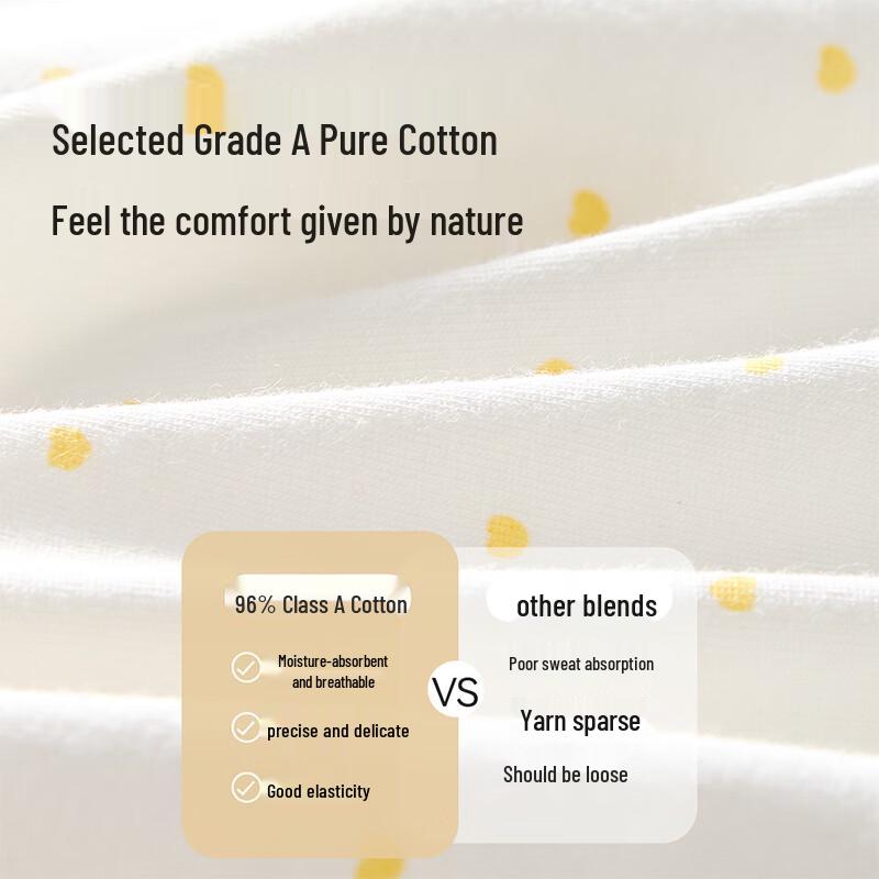 Urban Beauty Teen Girls' Pure Cotton Briefs 6-Pack