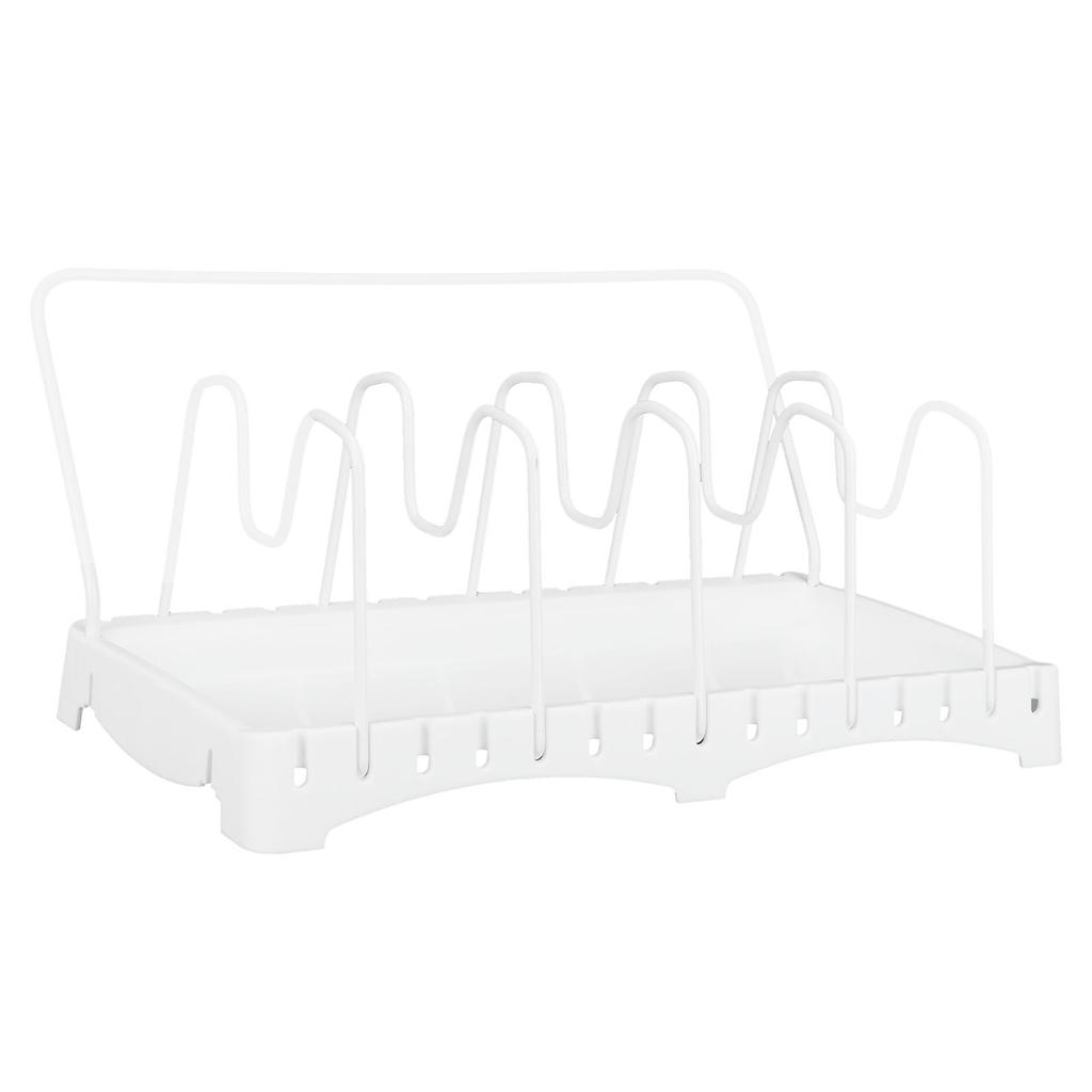 Wielofunkcyjny Stojący Stojak do Przechowywania Desek do Krojenia, Stojak Organizer na Pokrywki do Garnków i Patelni do Użytku Domowego