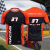New Spanish Motorcycle Racing Driver No. 37 Acosta Commemorative T-Shirt, Daily Sports Quick-Dry, Sweat-Absorbent Top
