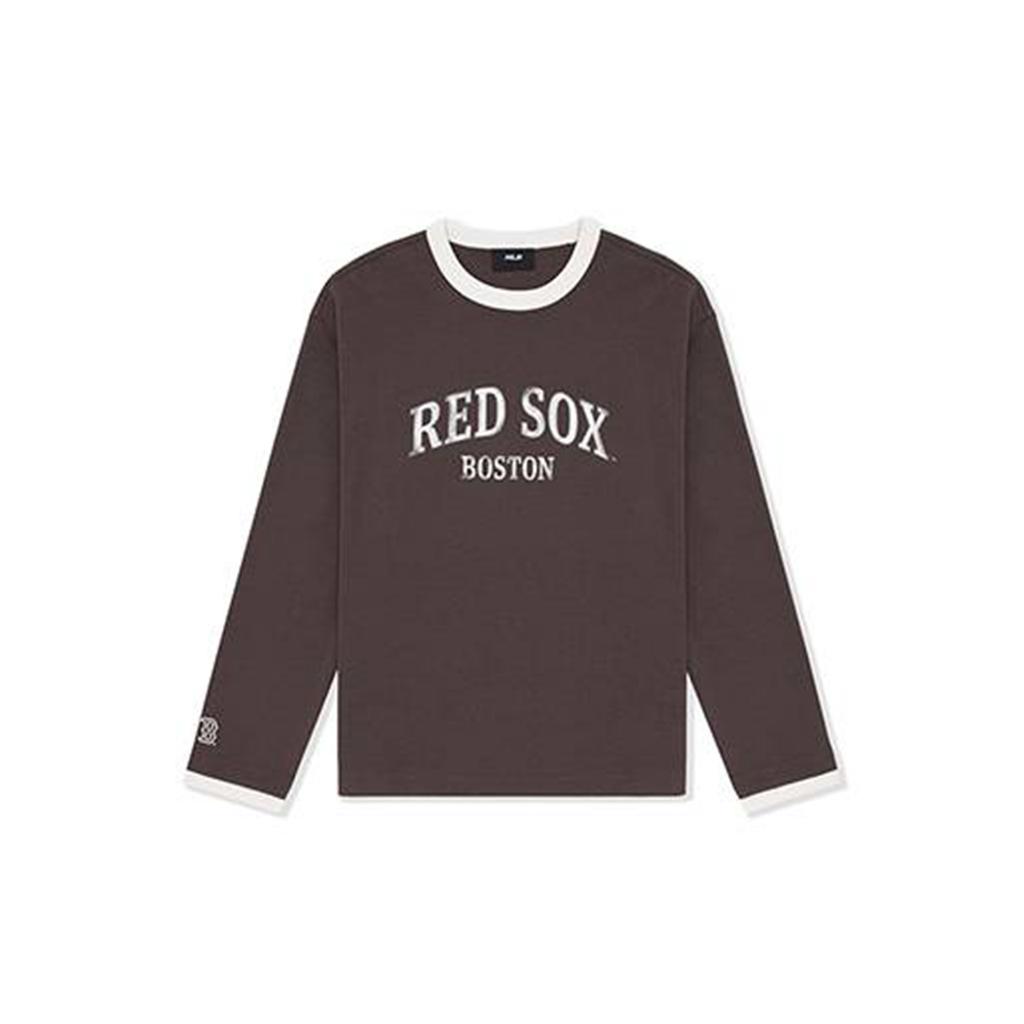 New MLB Preppy Style Collection Boston Red Sox 25FW T Shirt Unisex 3ATSV2054-43BRS