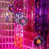 Świderki Dekoracyjne Retro Disco Lata 80 Party Płyty Winylowe 85Cm 6Szt.