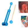 136.1HZ Aluminum Alloy Tuning Fork Wood Hammer Ball Sound Healing Therapy Tool Set