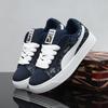 Black Dexun Spring and Autumn New Bread Shoes Couple Sports Non-slip Board Shoes Lightweight Student Y