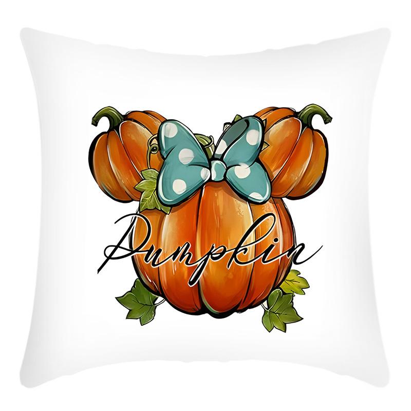 

New Thanksgiving Pillow Cover Printed Autumn Cushion Cover Living Room Sofa Pillow Cover 45 * 45Cm pillowcase