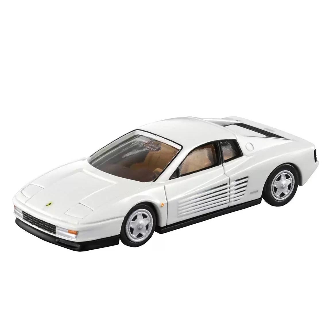 Б/у Tomica Premium Limited 06 Ferrari Testarossa Первая серия Памятная спецификация Белый Белый Мини-автомобиль Ferrari Testarossa Нераспечатанный и