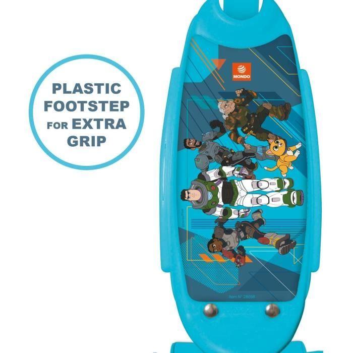 MONDO - 3-wheel Scooter / Kick Scooter - Disney - Pixar - Buzz Lightyear