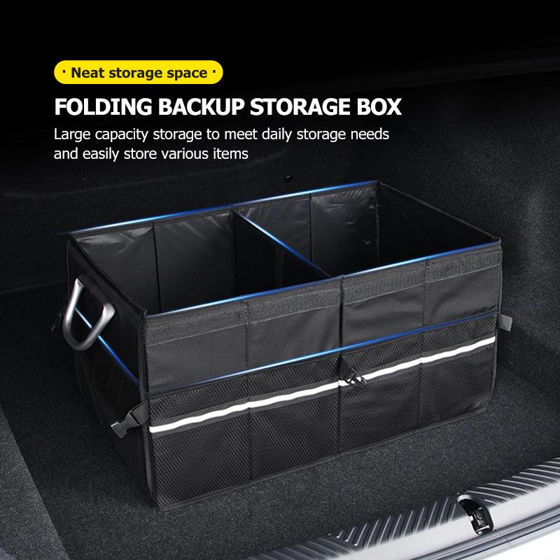 BIG1 Oxford Car Trunk Organize Box Folding Bag Storage Tool Case For Volkswagen VW Scirocco Jetta Beetle Golf 4 5 6 Passat Polo B5
