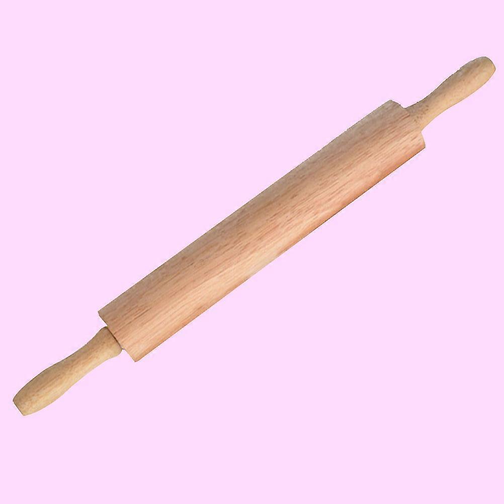 Dough Roller Wooden Rolling Pin for Baking Use 41cm Kitchen Tool