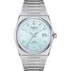 TISSOT Heren PRX Powermatic 80 Horloge met IJzige Blauwe Wijzerplaat en Armband (T1374071135100) [Officiële Import]