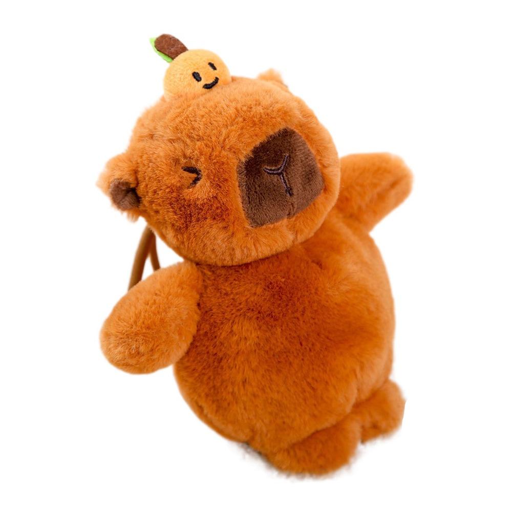 Bear Capybara Plush Keychain Rabbit Plush Toys Small Pendant Animal Doll Keychain  Home Decor