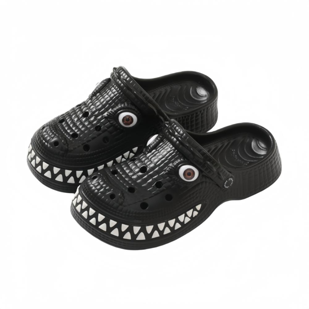 Crocodile Shape Kids Slippers Cartoon Beach Slippers Children s Sandals For Boys Aged 4-7 26-27