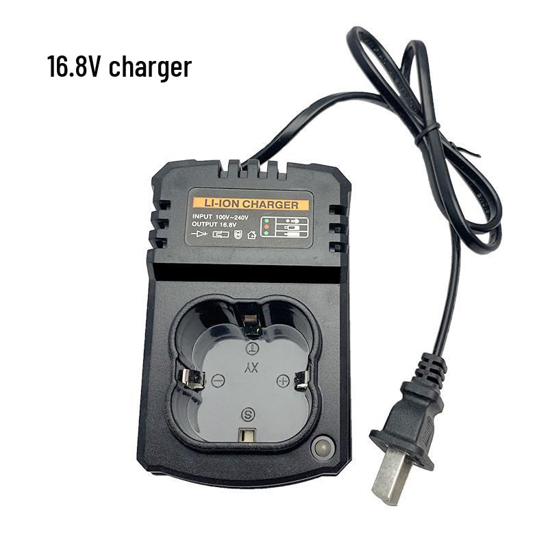 12V/16.8V Electric Drill Charger & Lithium Battery Kit - Compatible with Power Drills and Electric Screwdrivers