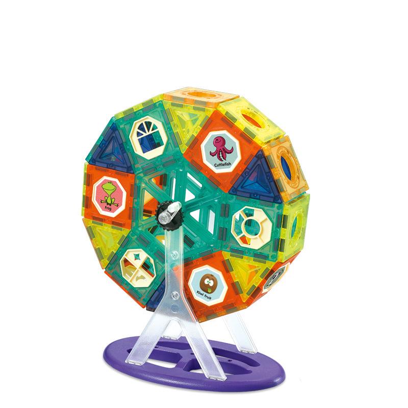 Colorful Roller Ball Building Blocks: Educational Construction Toy for Early Learning