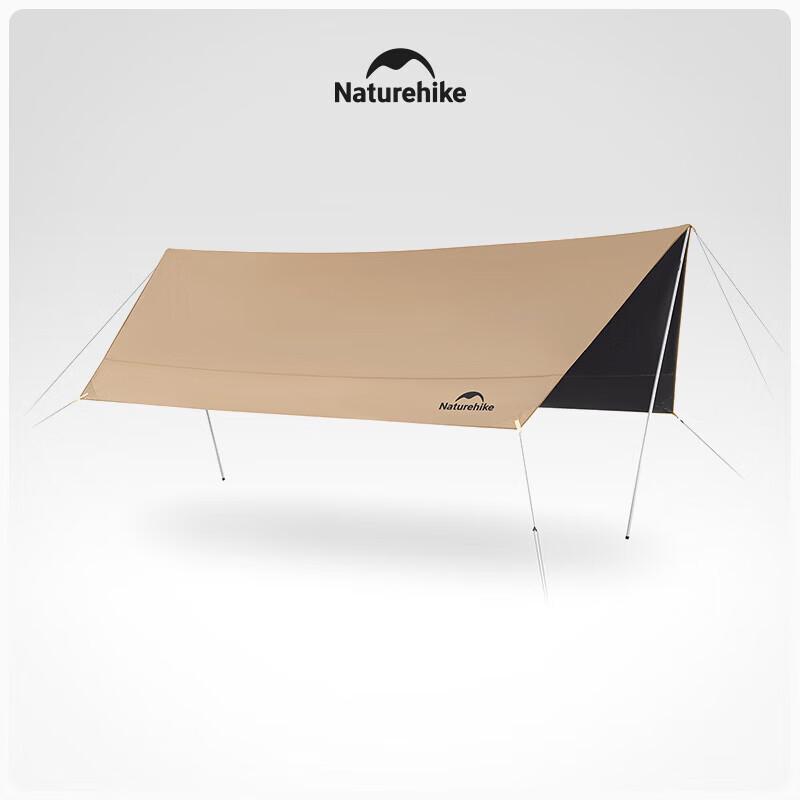 NatureHike Yunxiao Hexagonal Camping Tarp Awning