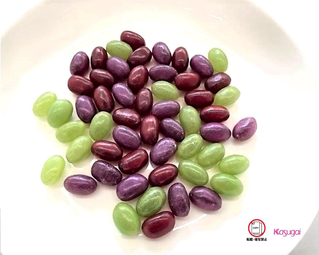 Kasugai Seika Tsubu Gumi Premium Rich Grape 75g X 10 Bags
