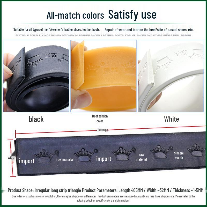 Non-slip Wear-resistant Leather Shoe Repair Patch for Heels and Soles