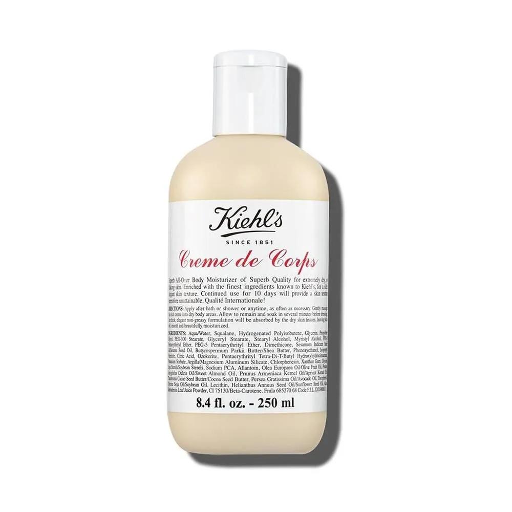 Kiehls Creme de Corps 250 мл 1 упаковка Kiehls Creme de Corps, Насыщенный, Роскошный лосьон для тела, с маслом какао