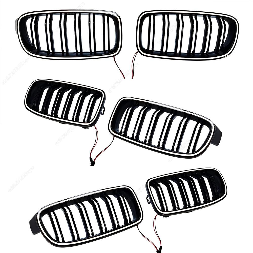 Grilă Față Luminoasă Lumină LED Grilă Racing Pentru BMW Seria 3 F30 F31 328i 330i 335i 340i 320d 330d 2012-2018 Bodykituri Tuning