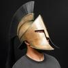 Spartanischer König Leonidas Helm Authentische 300 Film Replik für Mittelalter Rollenspiel Sammler Militaria
