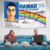 Valentines Day Gifts Mclovin ID Flag 3x5Ft Heavier Funny Wall tapestry for Bedroom College Dorm Room Decor,Large Mclovin Flag with 4 Brass Grommets