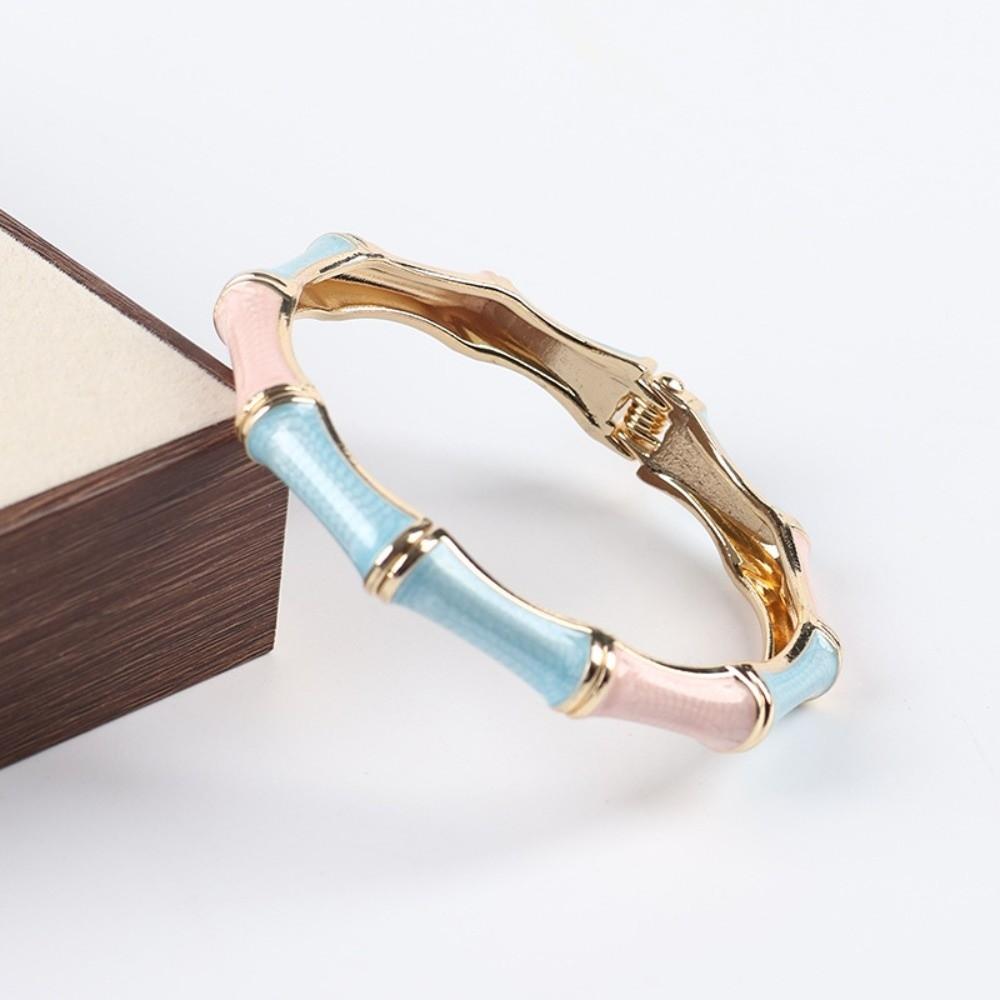 Traditional Bamboo Bangle Vintage Hand Bracelet Bohemian Enamel Bangle  Girls Style 6