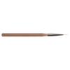 Nail Liner Brush Professional Rough Rod Nail Art Drawing Brush Transparent Coffee