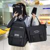 School Bag Five-piece School Bag Fashionable Versatile Junior High School High School Girls Backpack High Value Large Capacity Backpack